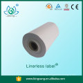 Hot selling new technology blank linerless sticker label